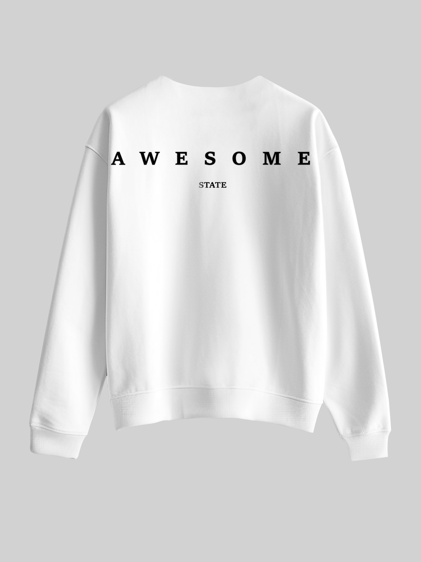Awesome State- Loose fit Cool Unisex Sweatshirt