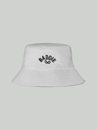 Baddie embroidered bucket hat