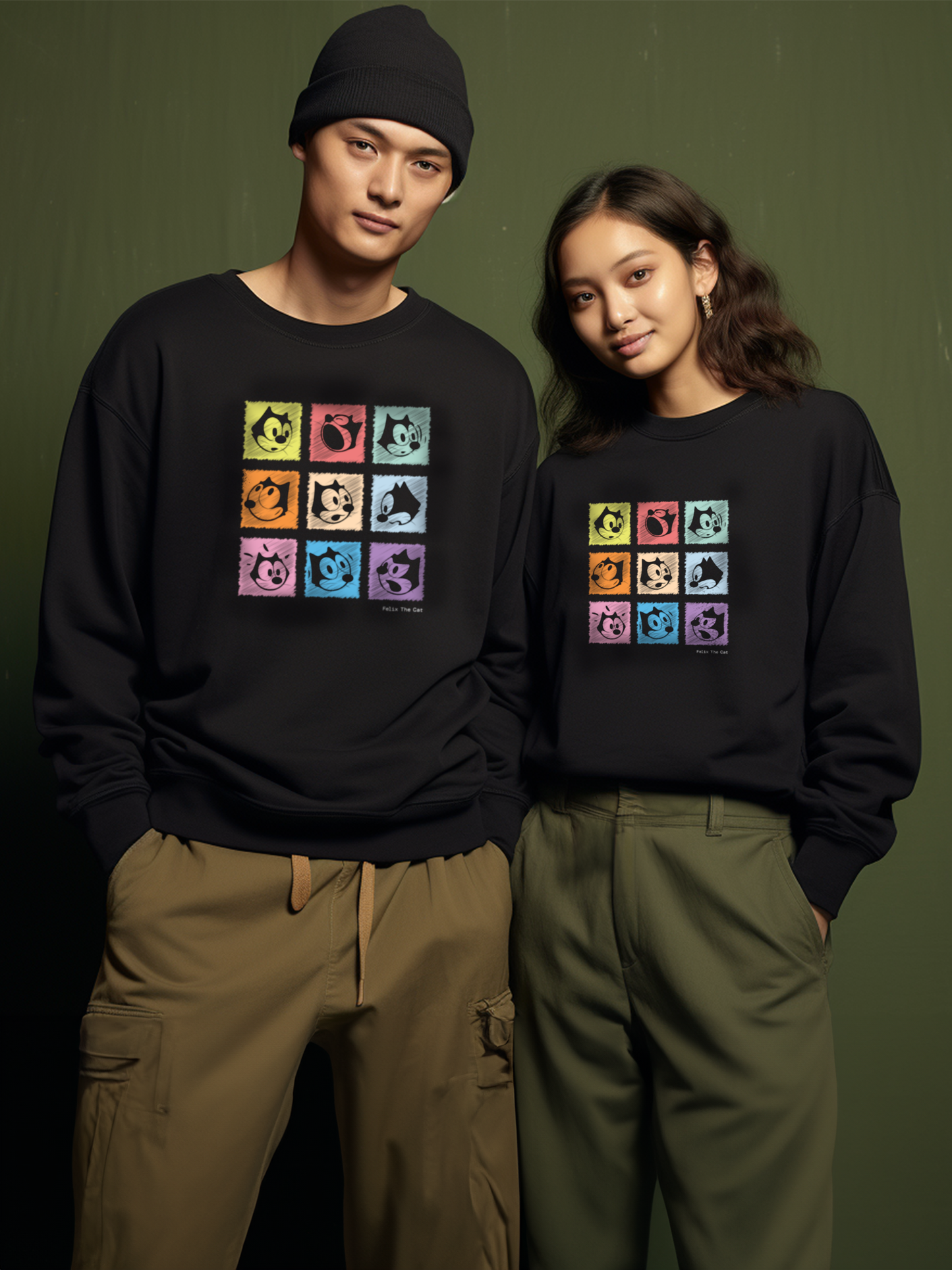 Felix - Loose fit Cool Unisex Sweatshirt