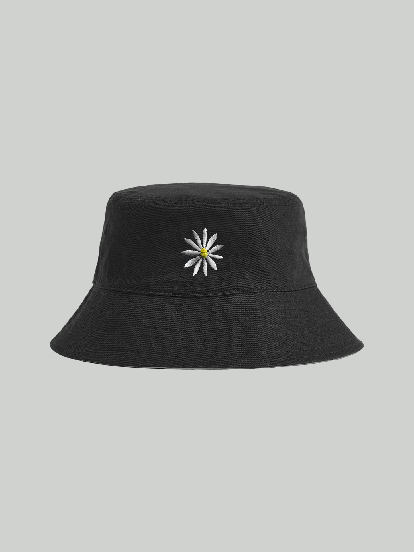 Flower - Embroidered Bucket Hat