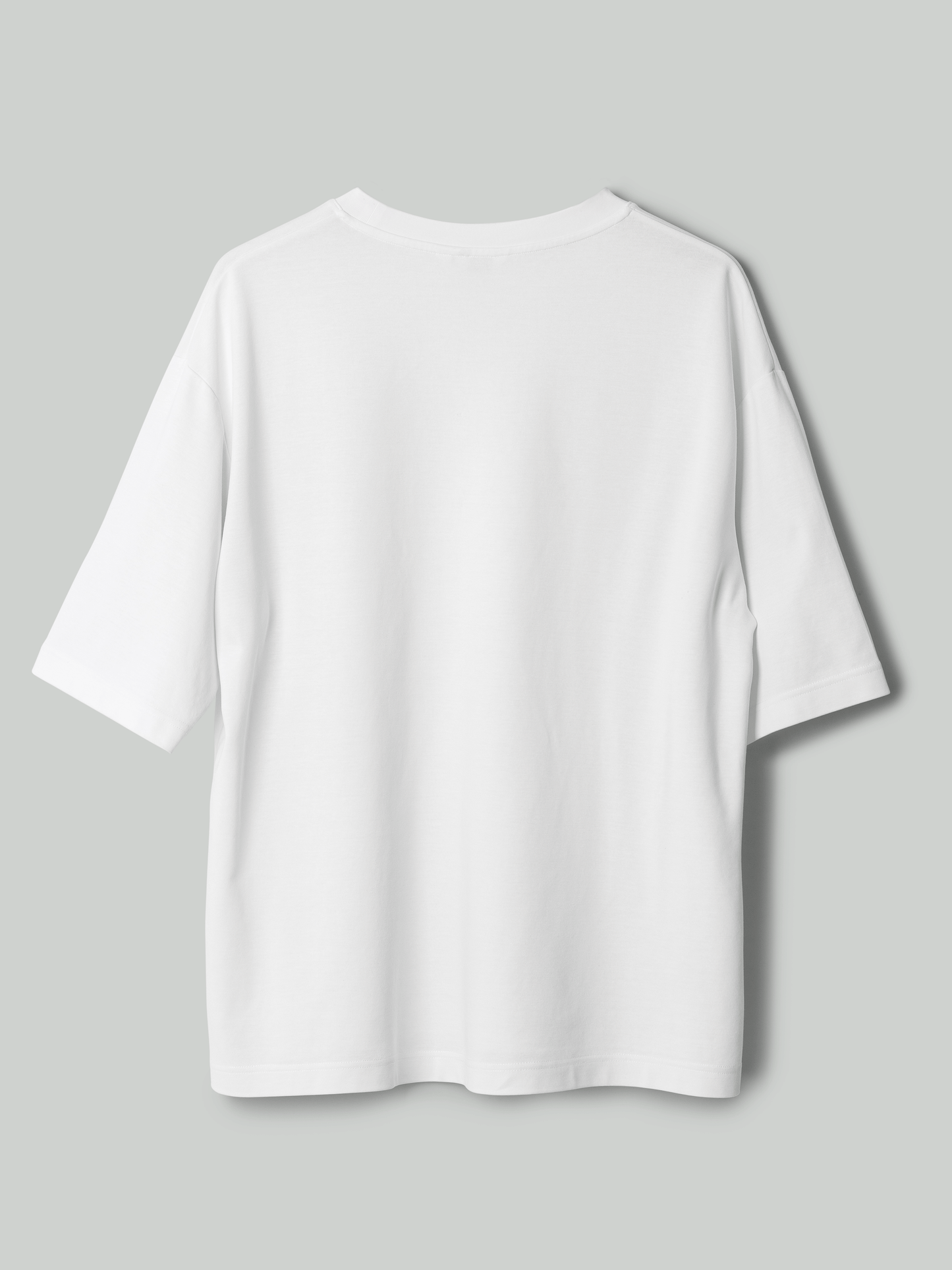 Bad Ideas- Unisex Funky Oversized Printed T-Shirt | White