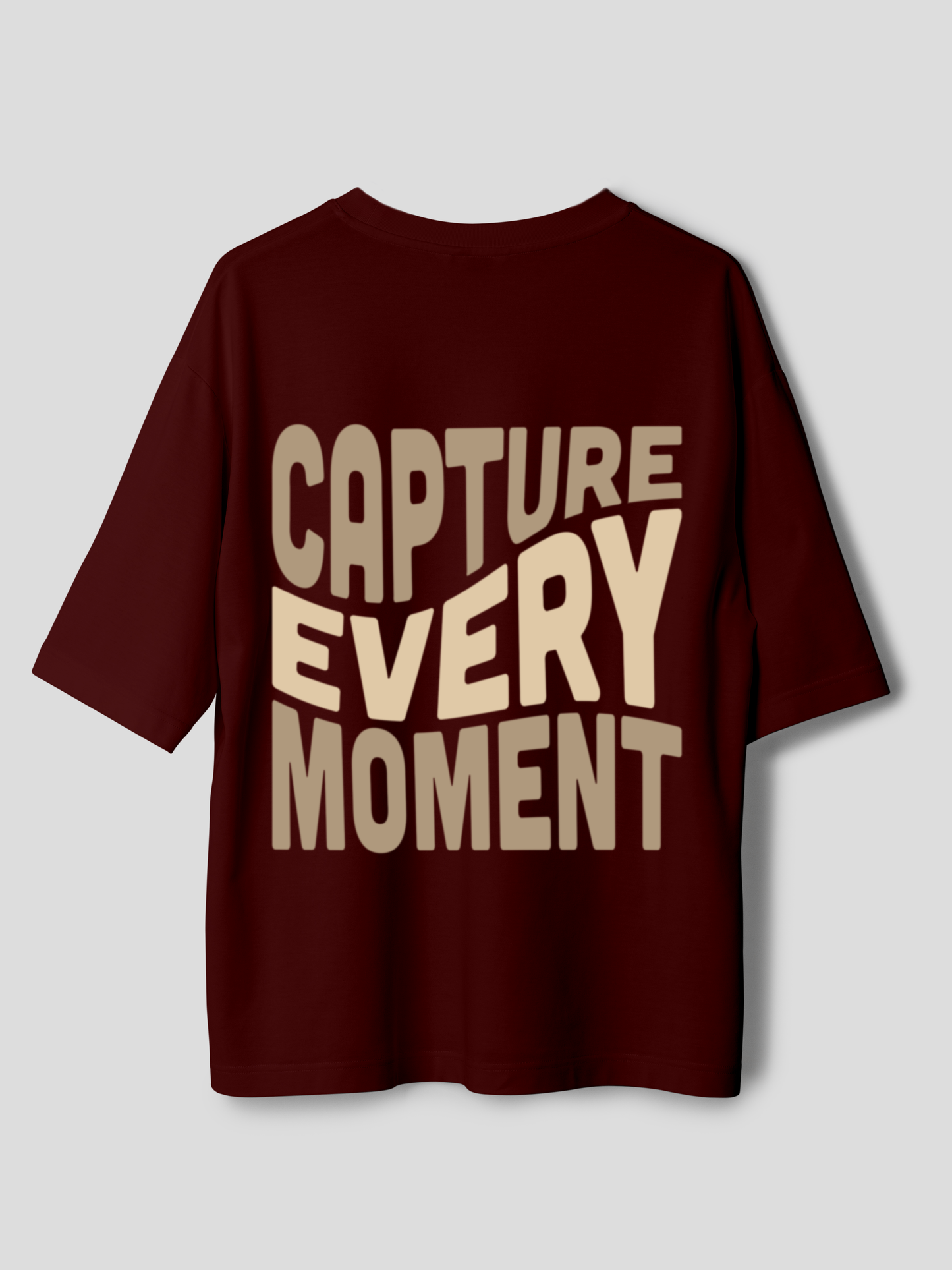 Capture Every Moment-  Women Funky Oversized Printed T-Shirt