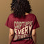 Capture Every Moment-  Women Funky Oversized Printed T-Shirt